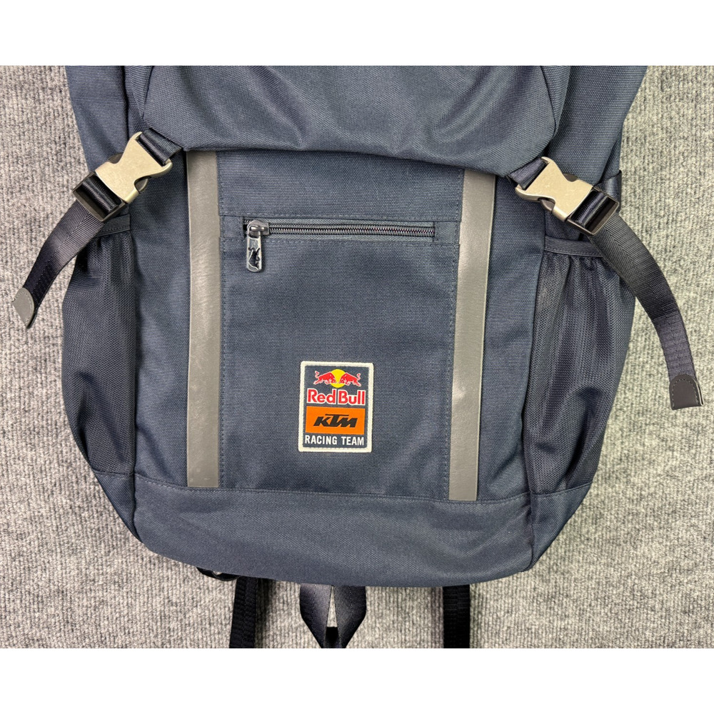Red Bull KTM Racing Team Blue Backpack with Pockets Drawstring - RARE* - Picture 2 of 16